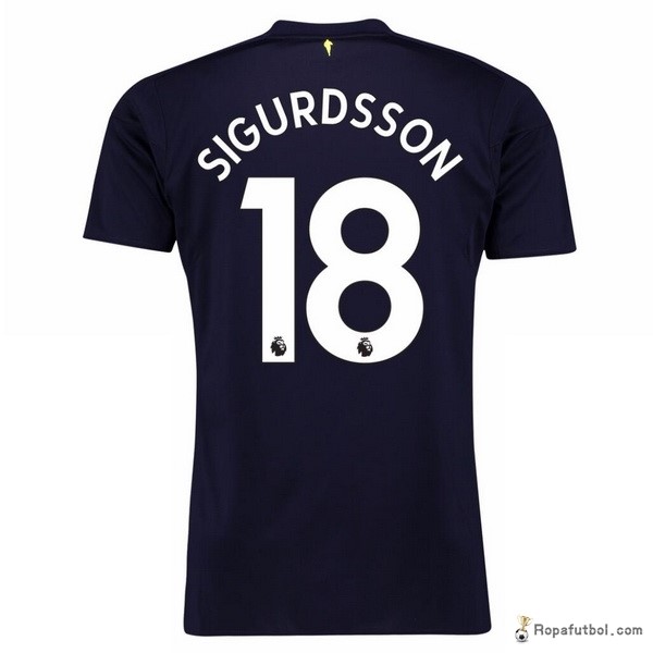 Camiseta Everton Replica Tercera Ropa Sigurdsson 2017/18